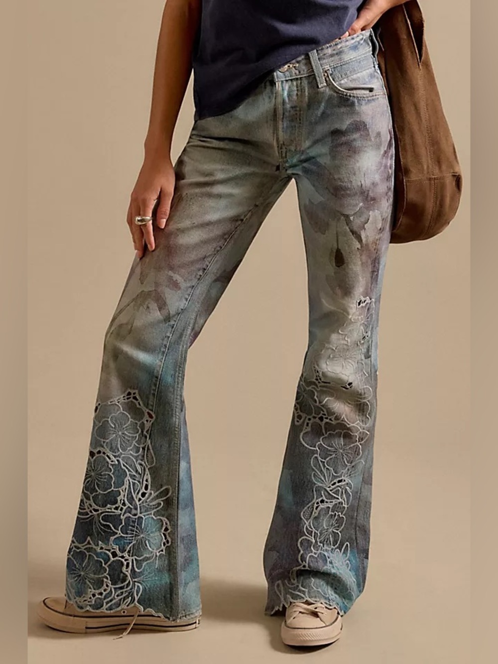 We The Free West Coast Illusions & Cutwork Jeans